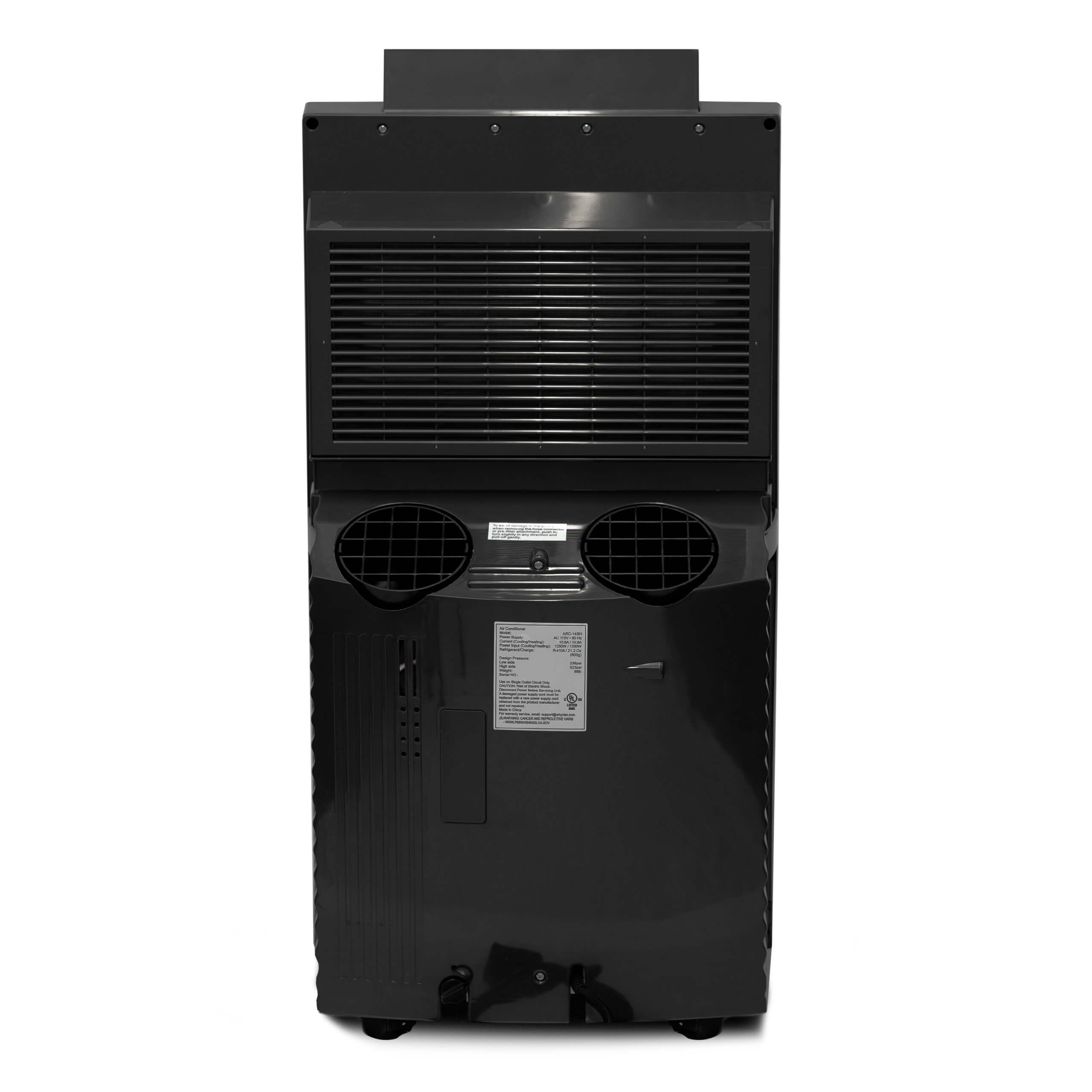 Whynter ARC-14SH 14,000 BTU Dual Hose Portable Air Conditioner with Heater