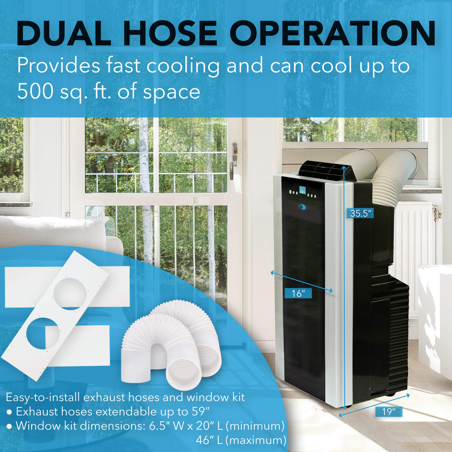 Can You Run A Portable Air Conditioner With No Exhaust Hose?