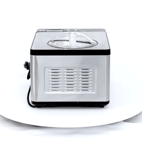 Whynter ICM-200LS 2-Quart Stainless Steel Automatic Ice Cream Maker With  Compressor