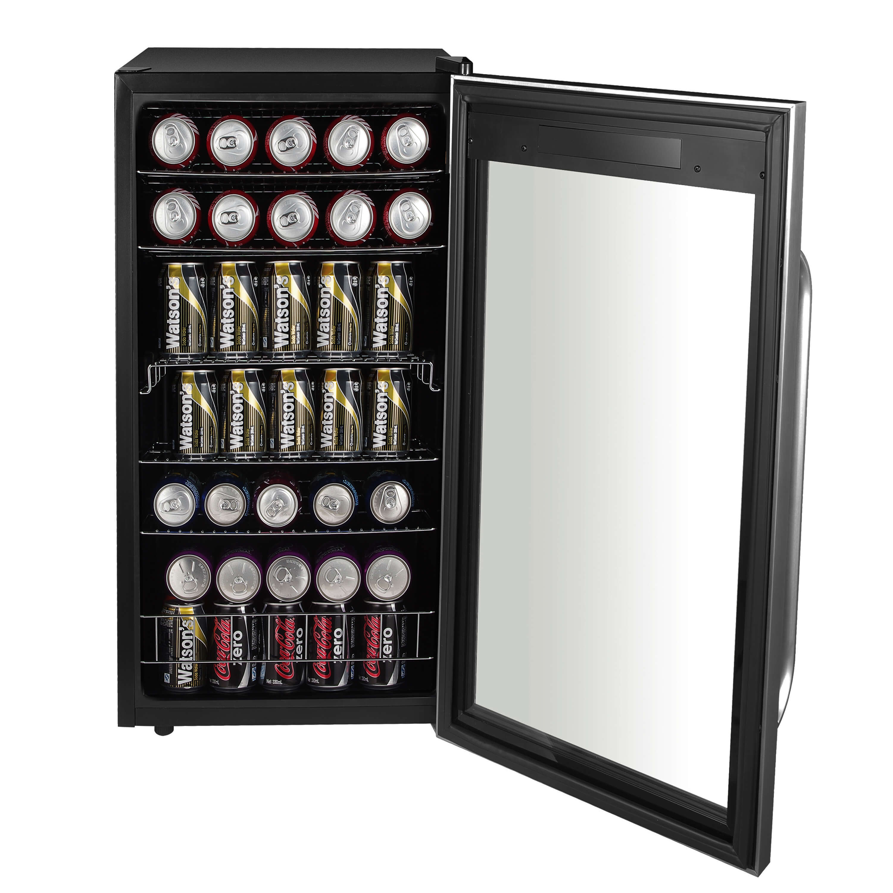 Whynter BR-1211DS Freestanding 121 Can Beverage Refrigerator with Digital Con 