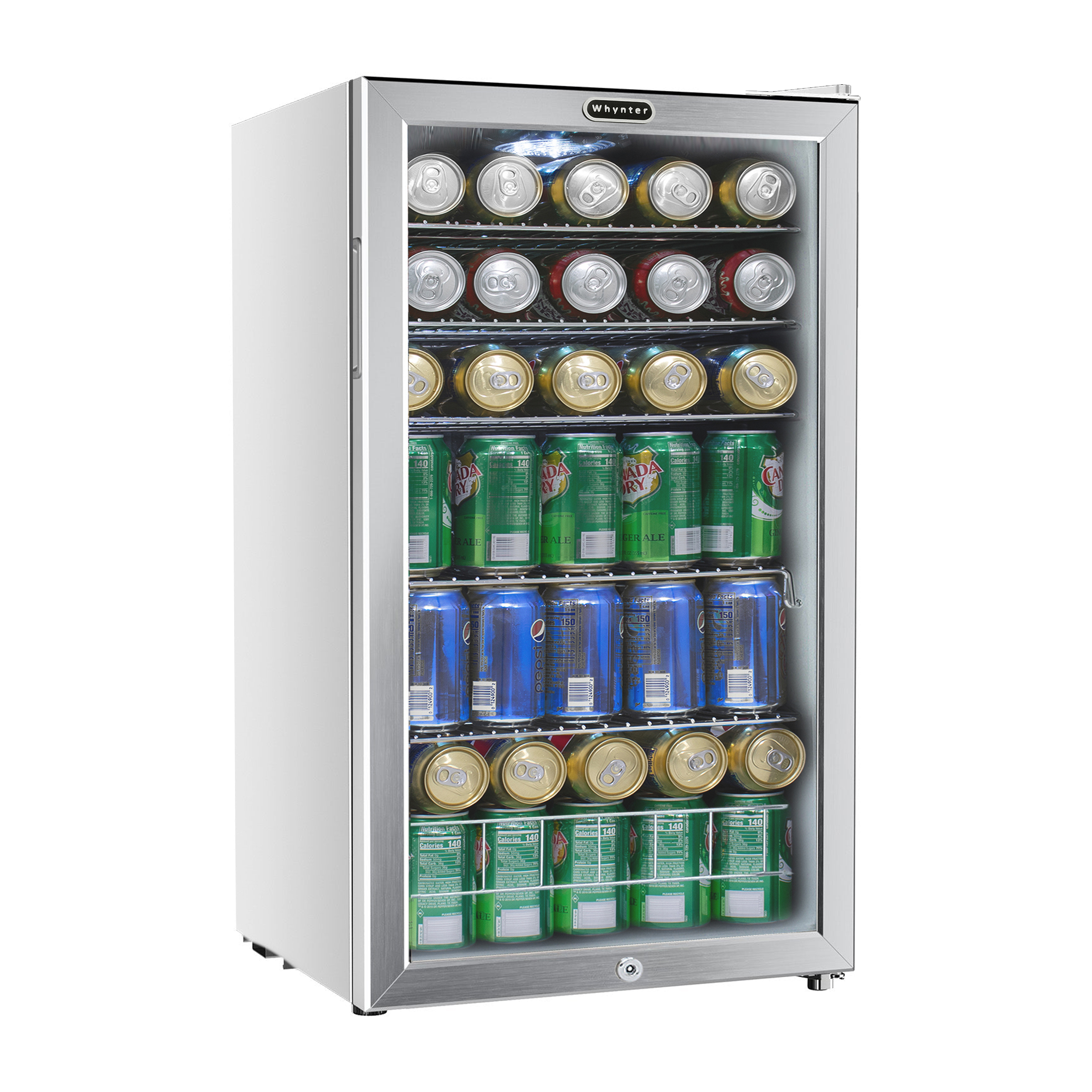 Premium Photo  Cold bottles of clean drinking water in a white refrigerator