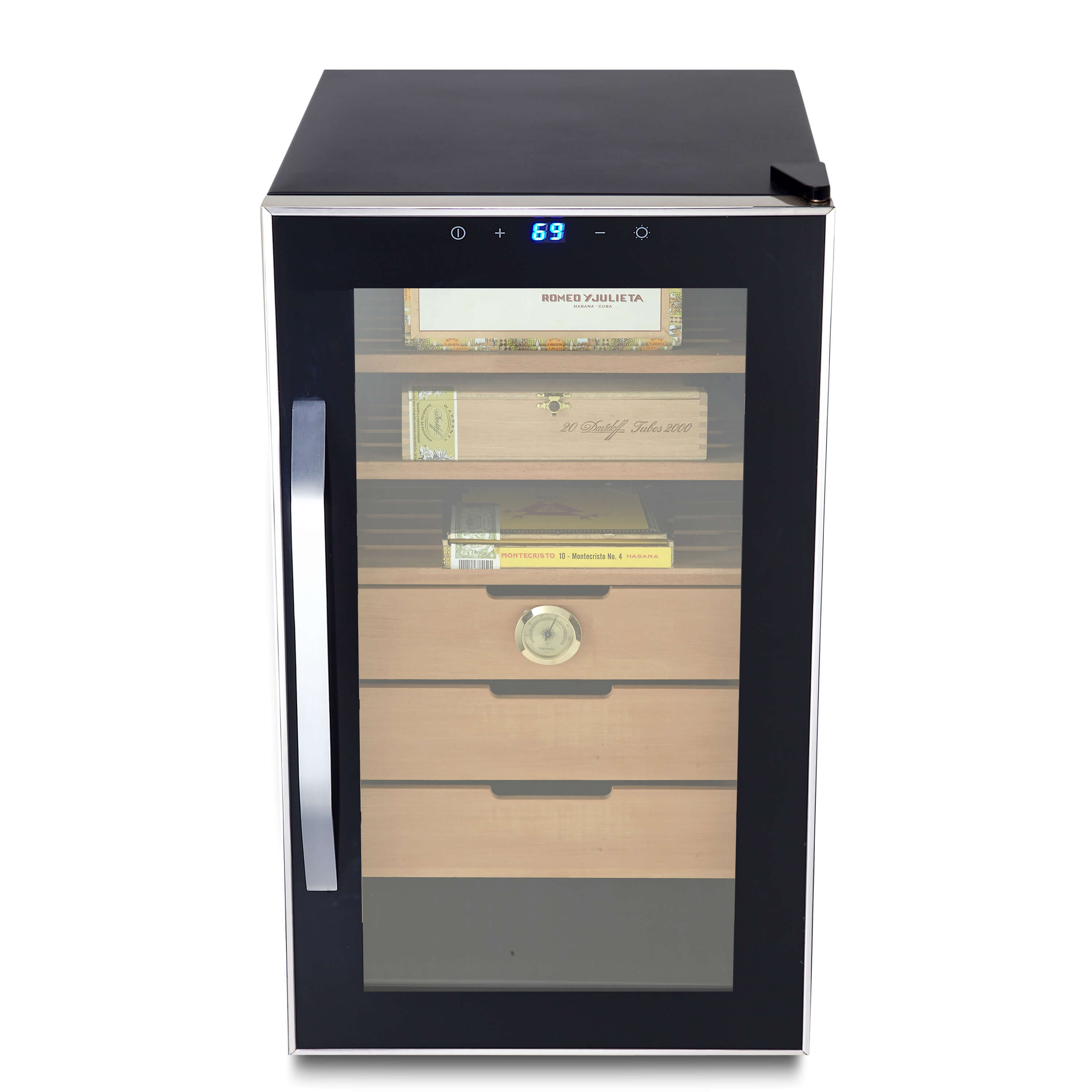 CHC172BD Whynter Elite Touch Control Stainless 1.8 cu.ft. Cigar Cooler