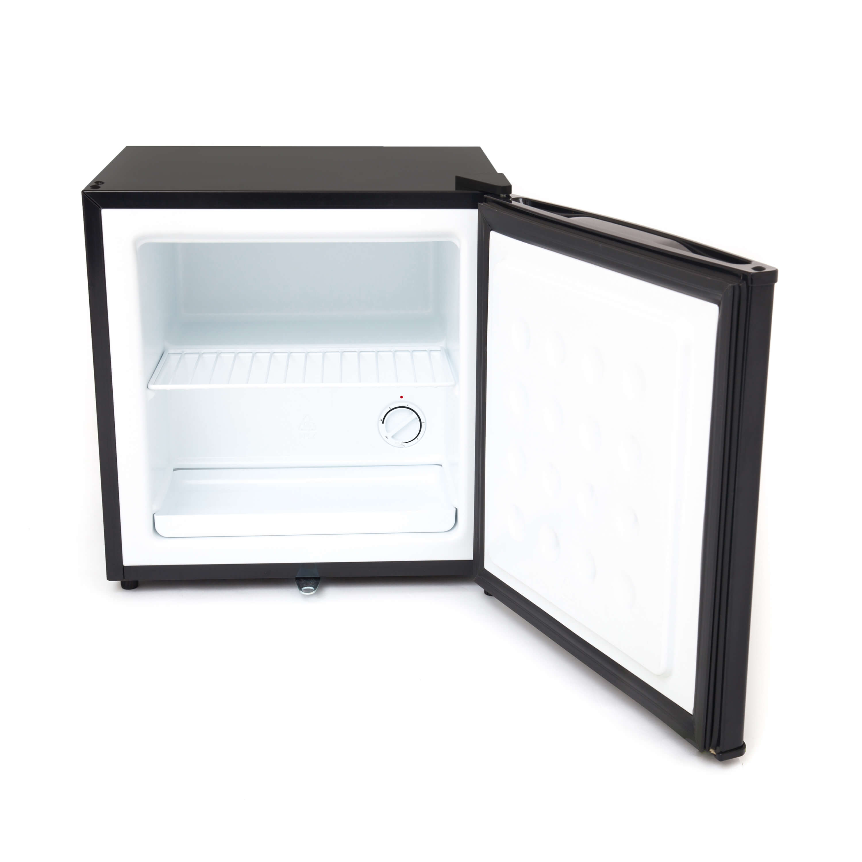 upright freezer with security lock