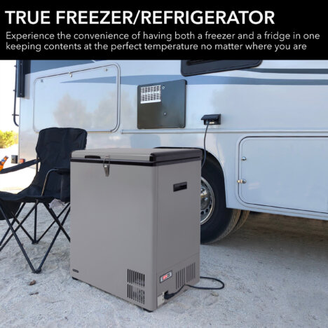 MRF-340DS Small Freezer Fridge Combo