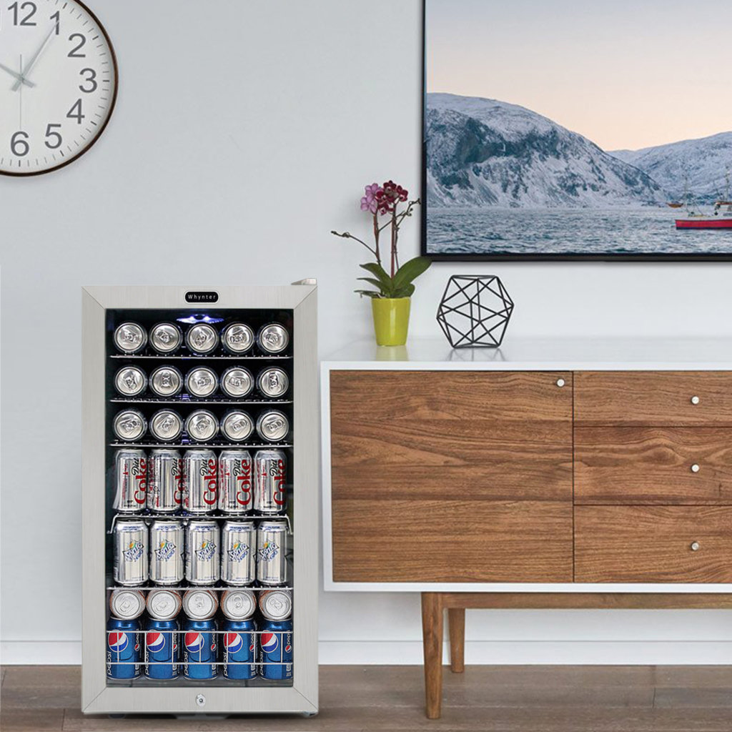 WC211DZ 21 Bottle Freestanding Wine Cooler Whynter