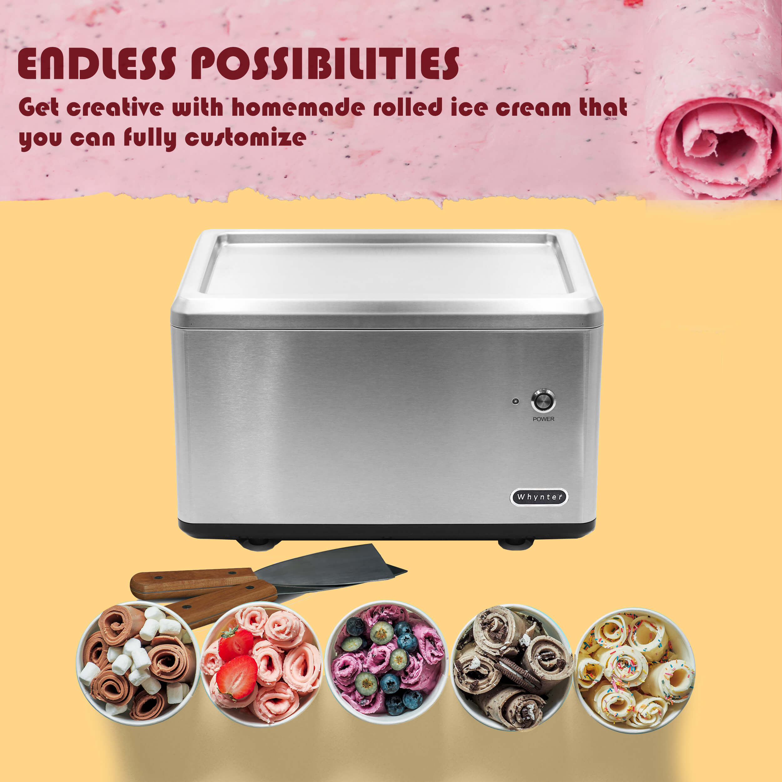 Instant Ice Cream Maker Pan –