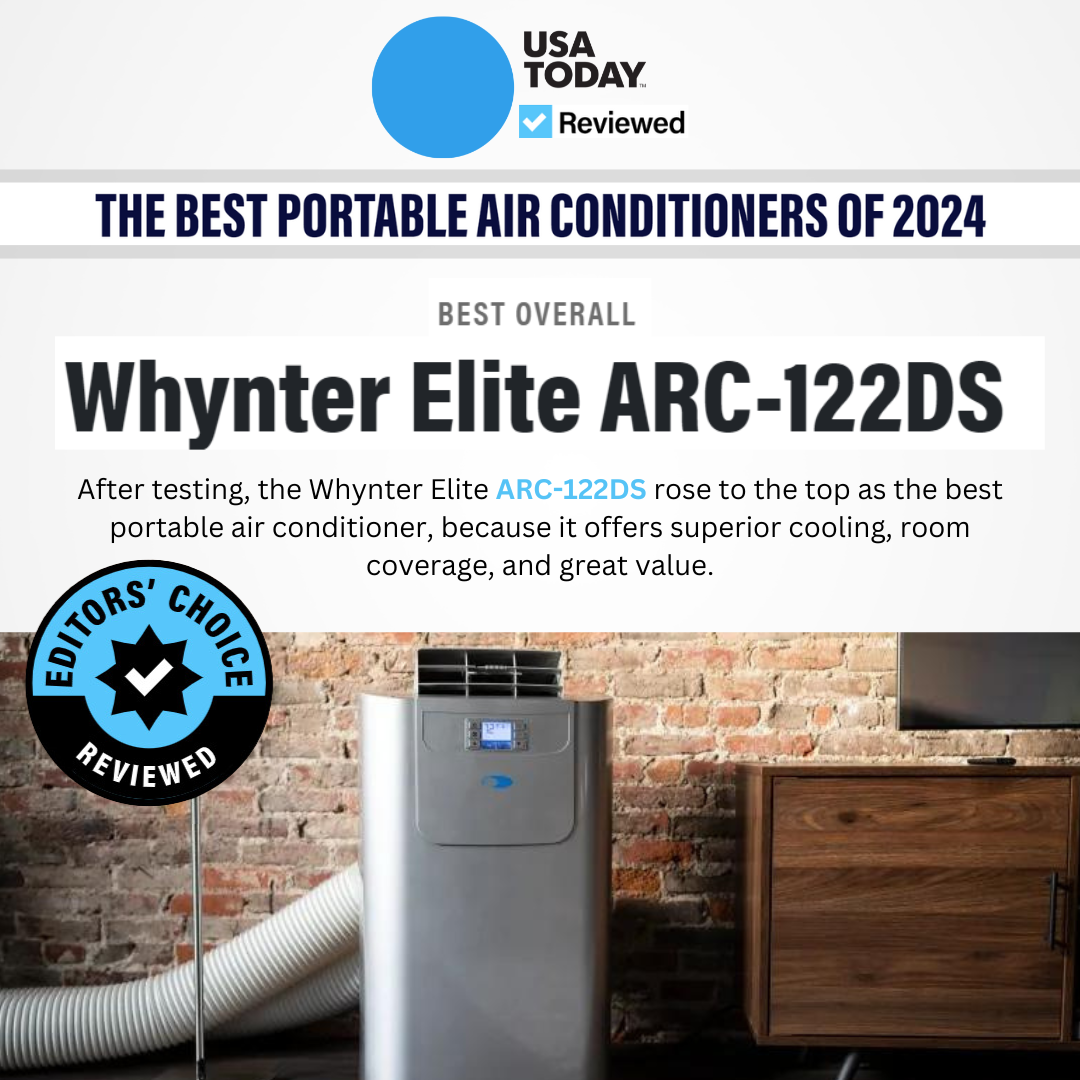 Elite ARC122DS Dual Hose Portable Air Conditioner Whynter