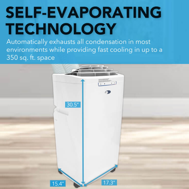 ARC110WD Portable Dual Hose Air Conditioner Whynter