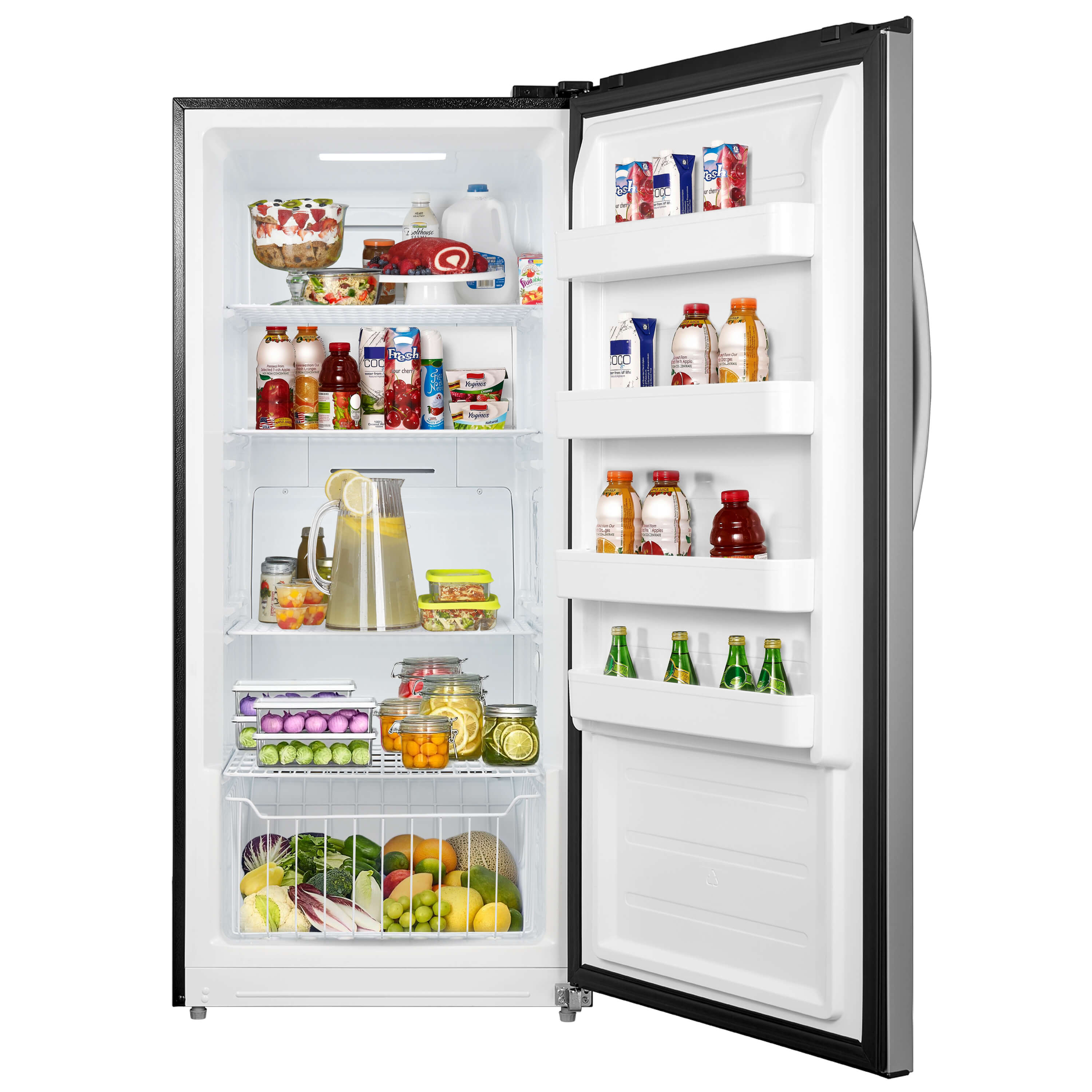 how deep is a fridge freezer