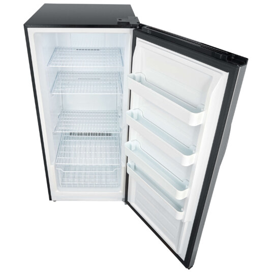 Whynter UDF-139SS 13.8 Cu. ft. Energy Star Digital Upright Convertible Deep Freezer & Refrigerator Stainless Steel