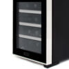 Bottle Dual Zone Touch Control Stainless Trim Wine Cooler