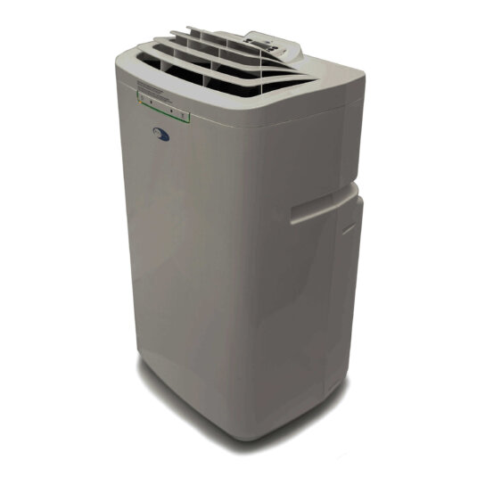 Dehumidifier And Fan With Activated Carbon Filter In Gray