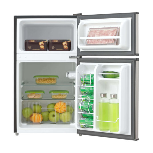 Energy Star Stainless Steel Compact Refrigerator