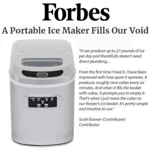 27 lb Capacity Portable Ice Maker, IMC-270MS