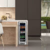 Sixty Can Undercounter Stainless Steel Beverage Refrigerator